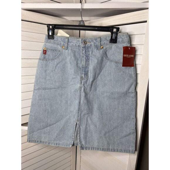 Vintage‎ Guess Denim Skirt Girls Size 16 NWT - Picture 1 of 8